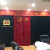 Rèm hội trường cục trang bị kho vận bộ công an